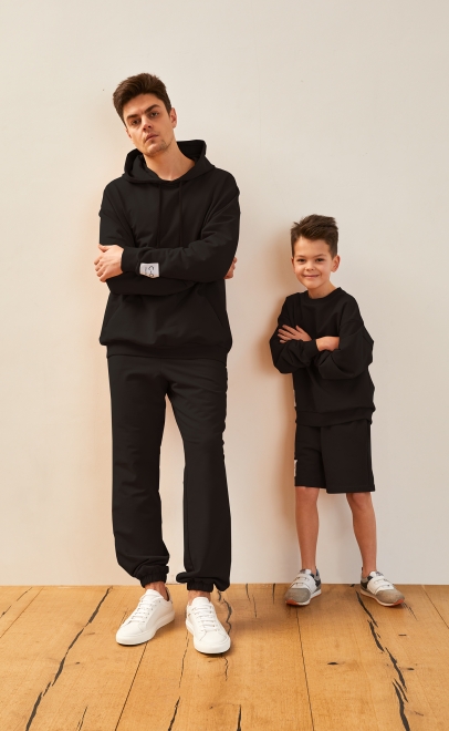 Шорты для мальчика  чёрный (30433-5) фото