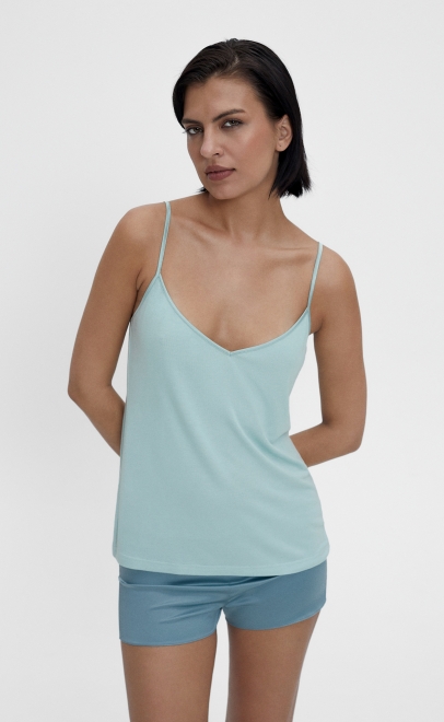 laete Пижама с шортами женская мятный (30597) фото