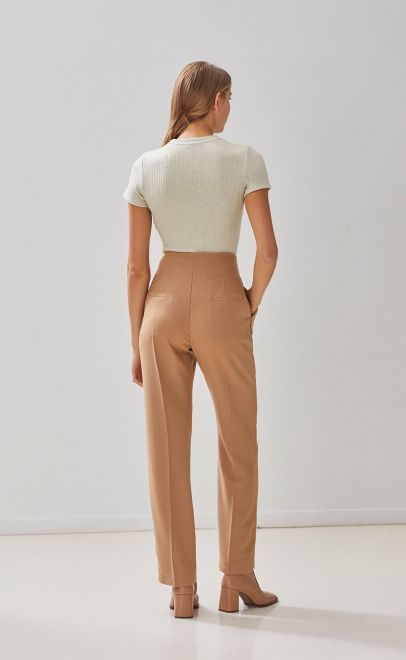 Футболка женская холодный бежевый (51989-5) фото