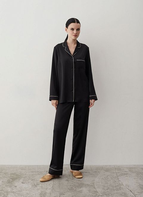 Пижама с брюками женская фото