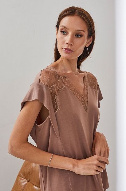 laete Топ пижамный с кружевом