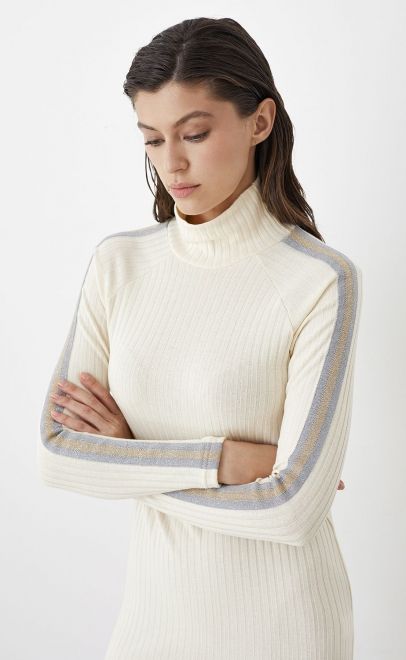 Платье женское молочный (30496-2) фото