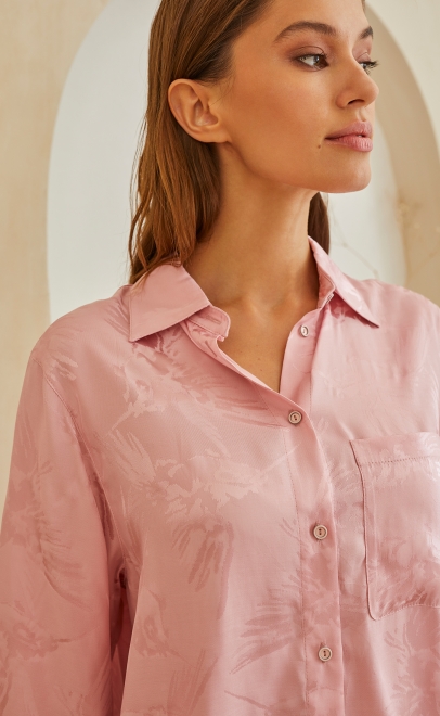 Рубашка пижамная женская  (56451) фото