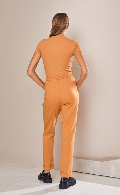 Футболка женская бледно-золотой (61764-1) фото