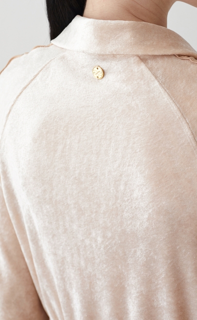 Халат домашний женский топлёное молоко (20459-1) фото