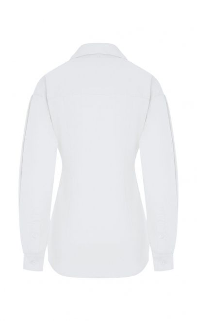Рубашка женская белый (55450-1) фото