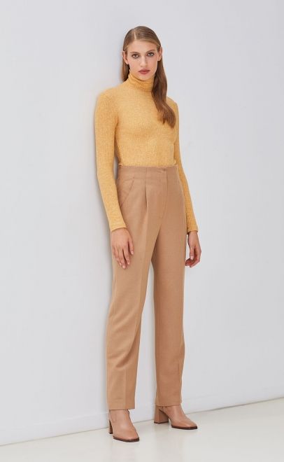 Водолазка женская бледно-золотой (51990-1) фото