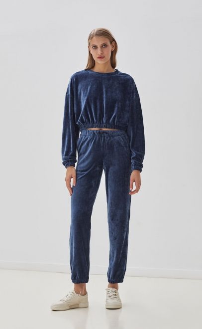 Толстовка женская тёмно-синий (20420-1) фото