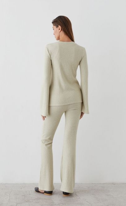 Костюм женский холодный бежевый (52086-5) фото