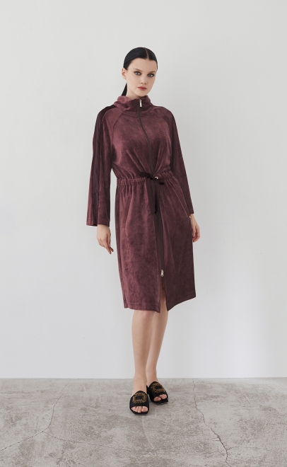 Халат домашний женский какао (20459) фото