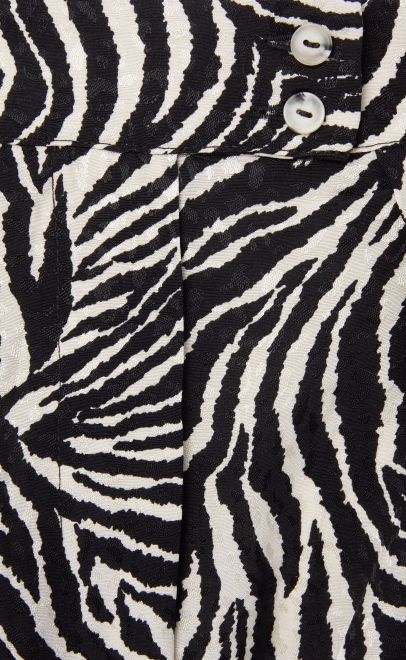 Шорты летние женские зебра жаккард (56461) фото