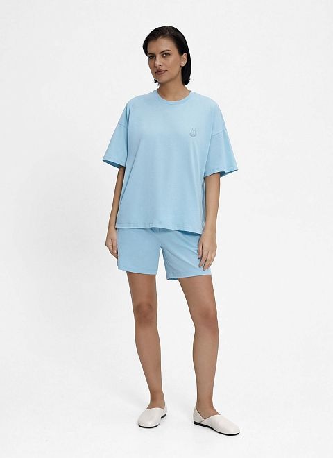 Пижама с шортами женская фото