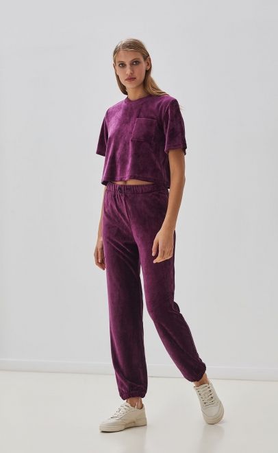 Топ женский фиолетовый (20422-4) фото