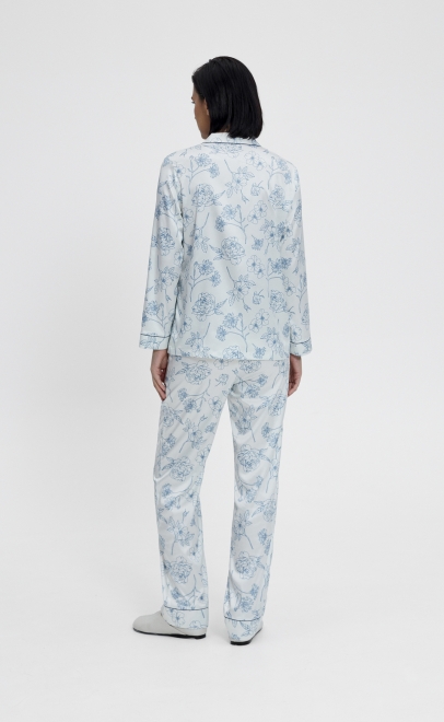 Пижама с брюками бежевый (60544-5+60545-5) фото