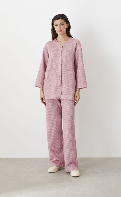 Жакет женский розовый (30528) фото