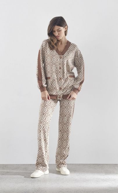 Кардиган женский коричневый (30498-1) фото