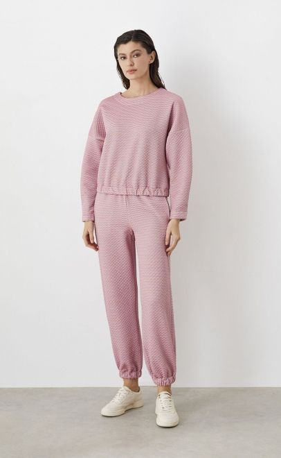 Брюки женские розовый (30529) фото