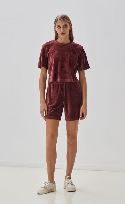 Шорты женские ореховый (20423-3) фото