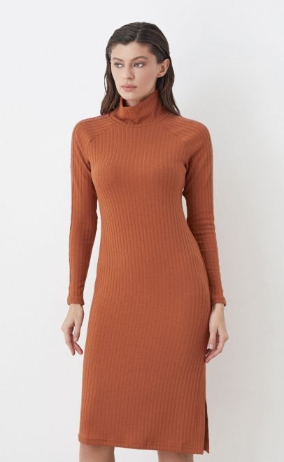 Платье женское терракотовый (30496-1) фото
