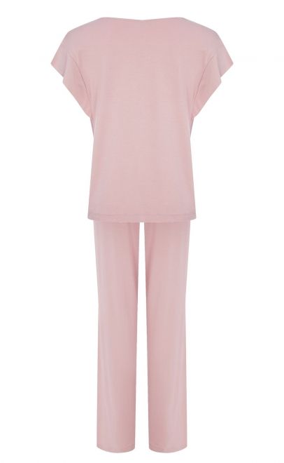 Пижама с брюками  розовый (51967-3+51961-3) фото