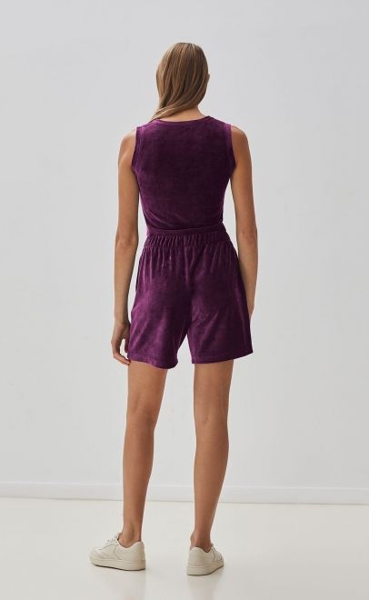 Шорты женские фиолетовый (20423-4) фото