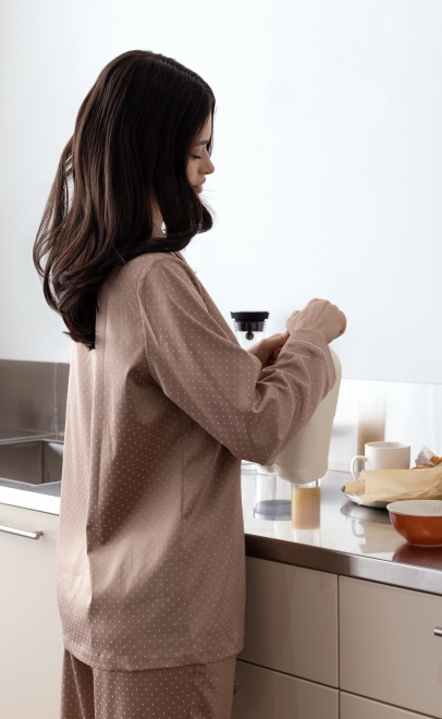 Пижама с брюками женская розовый (60593) фото