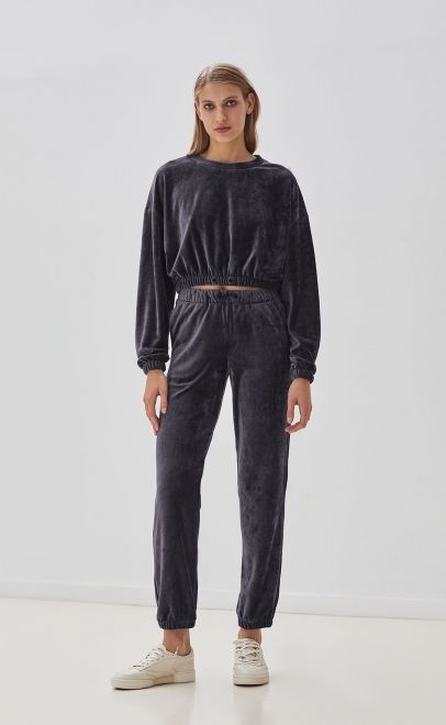 Толстовка женская графитовый (20420-2) фото