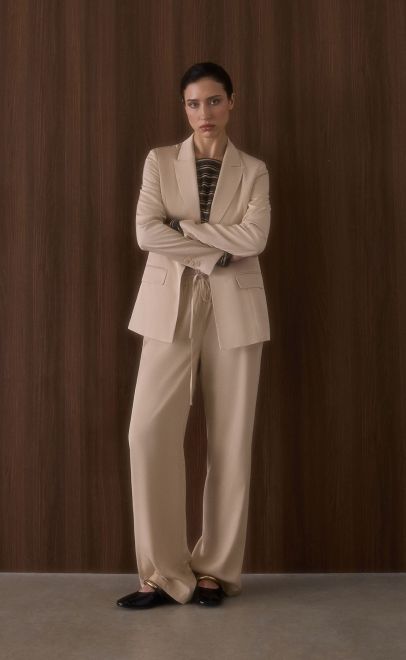 Жакет женский бежевый (61870-2) фото