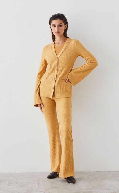 Костюм женский бледно-золотой (52086-1) фото