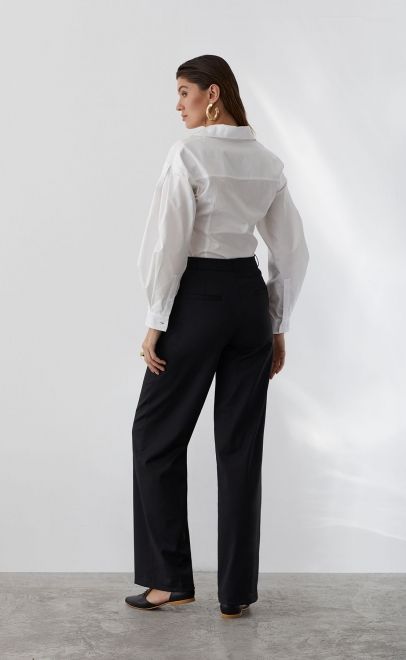 Брюки женские чёрный (13015) фото