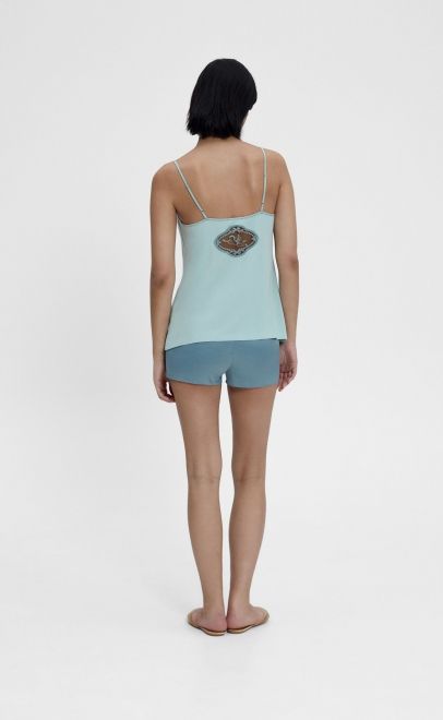 laete Пижама с шортами женская мятный (30597) фото