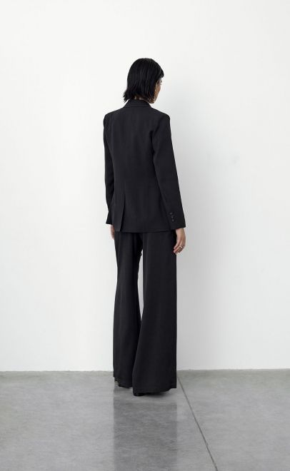 Жакет женский чёрный (61870-3) фото