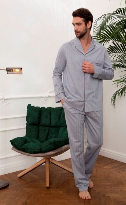  Пижама мужская с брюками  (61533) фото