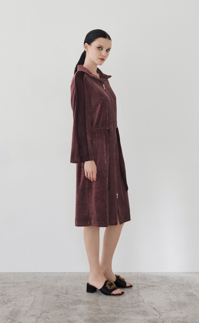 Халат домашний женский какао (20459) фото