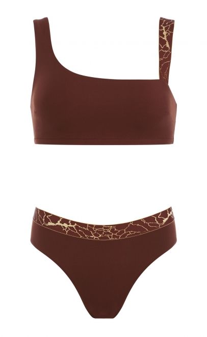  Раздельный купальник-лиф-топ с мягкой чашкой с вытачками  (212751L+212791N) фото