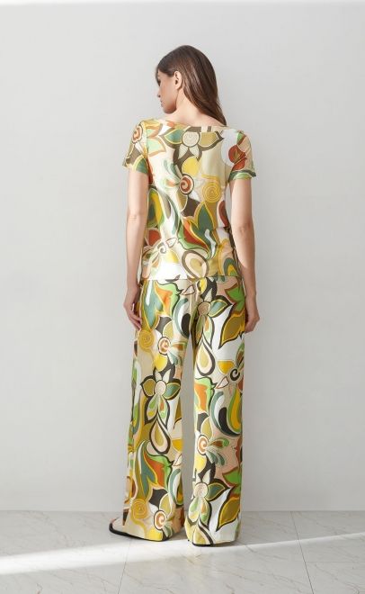 Топ летний женский зелёный (56518-3) фото