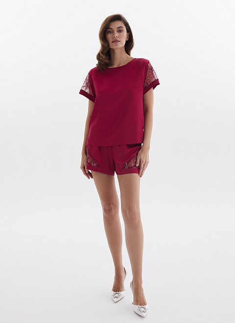 Пижама с шортами фото