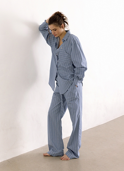 Пижама с брюками женская фото