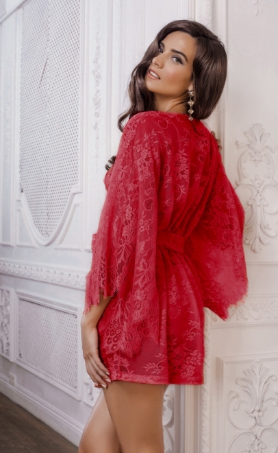 Кружевное кимоно  (54083-17) фото