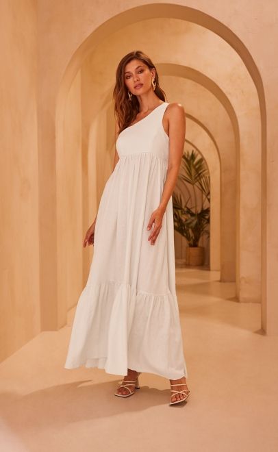 Платье летнее женское белый (61776-6) фото