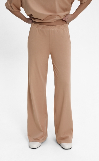 Пижама с брюками женская кремовый (55515-9) фото