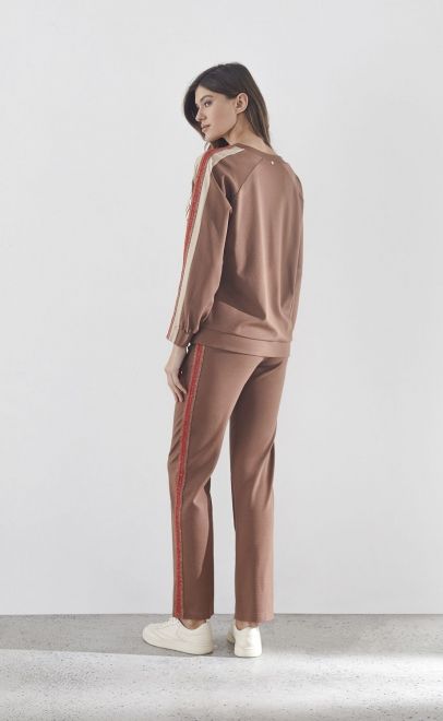 Джемпер женский коричневый (30502-1) фото
