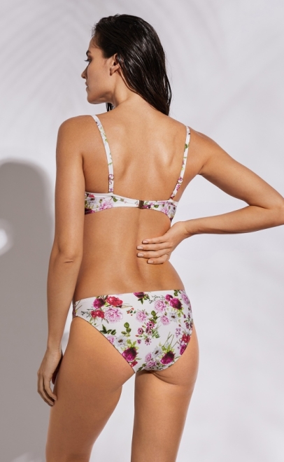 Верх купальника-бандо push-up белый (200801-1) фото