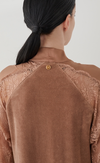 Халат домашний бежевый (20473-2) фото