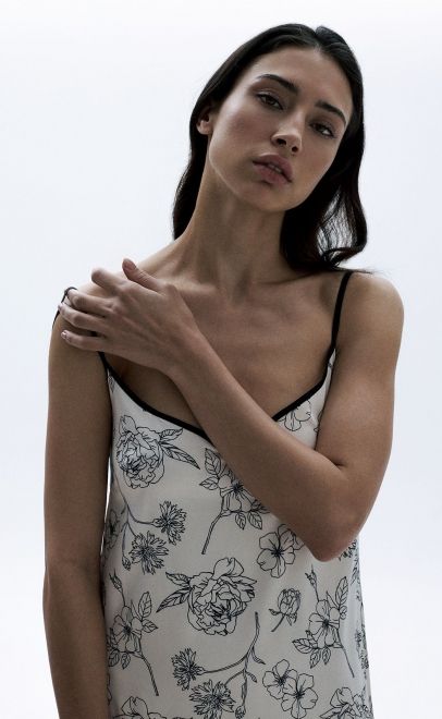 Сорочка женская молочный (60615) фото