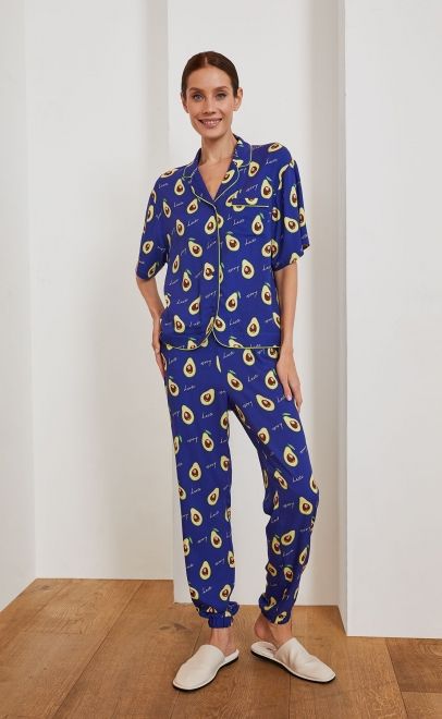 Пижама с брюками  (56423+56425) фото