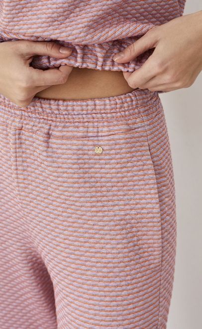 Брюки женские розовый (30529) фото