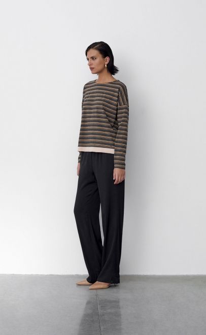 Лонгслив женский графитовый (56498-1) фото