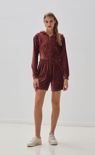 Шорты женские ореховый (20423-3) фото