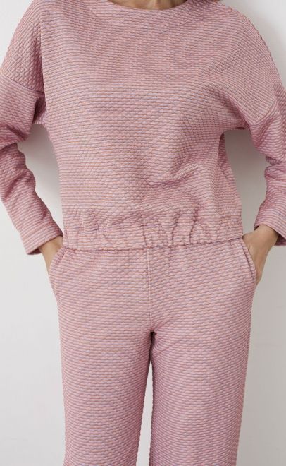 Брюки женские розовый (30531) фото